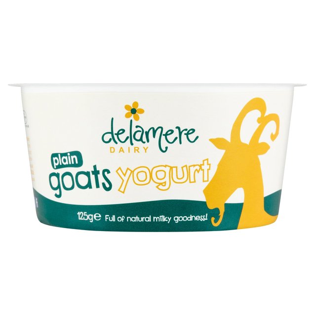 Delamere Dairy Natural Goats Milk Yogurt, 125g