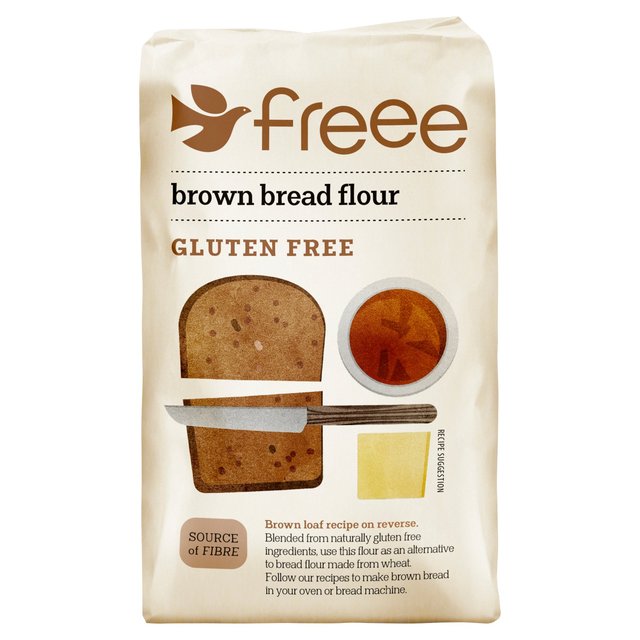 Doves Farm Freee Gluten Free Brown Bread Flour, 1kg