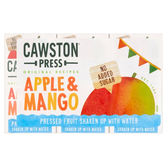 Cawston Press Kids Blend Apple & Mango Juice, 3 x 200ml