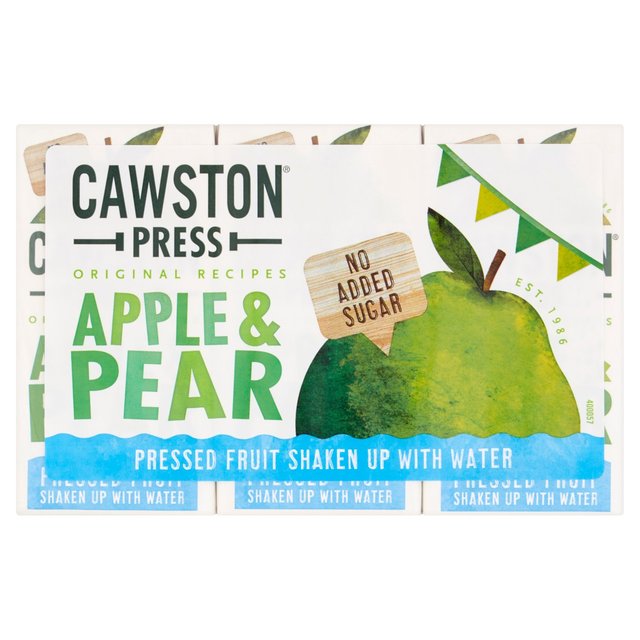 Cawston Press Kids Blend Apple & Pear Juice, 3 x 200ml
