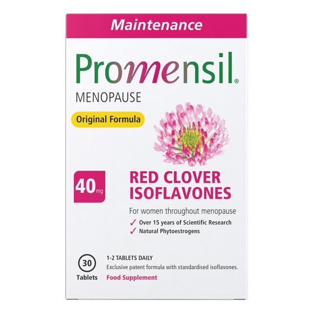 Promensil Maintenance Menopause Original Formula Supplement Tablets, 30 Per Pack