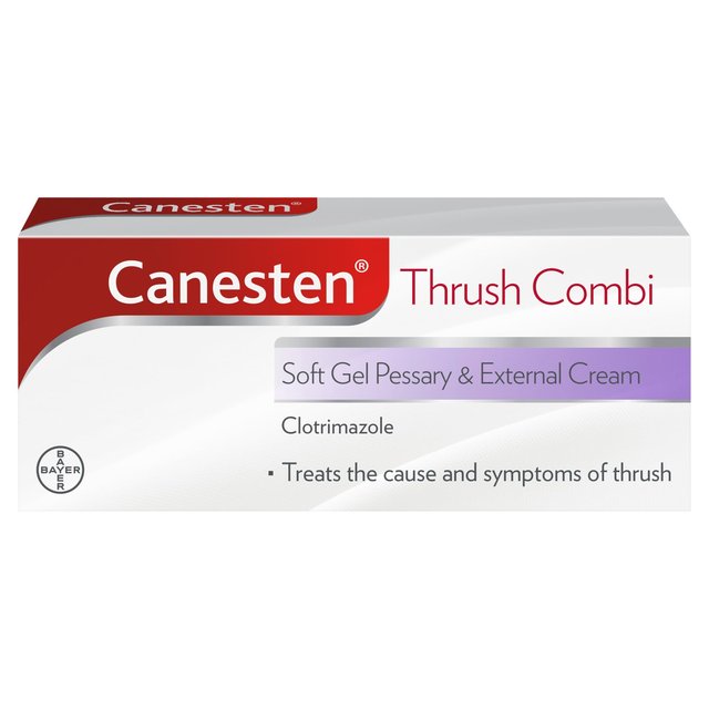 Canesten Thrush Soft Gel Pessary & Cream Combi, 50g