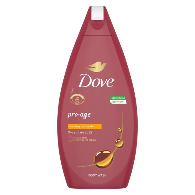 Dove Pro Age Body Wash Shower Gel, 450ml