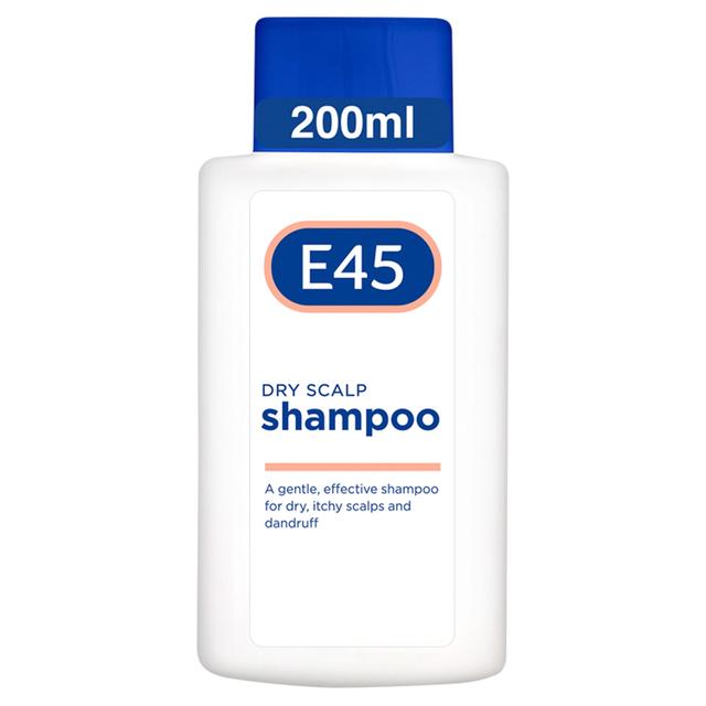 E45 Dry Scalp Shampoo, for Dry, Itchy Scalp and Dandruff, 200ml