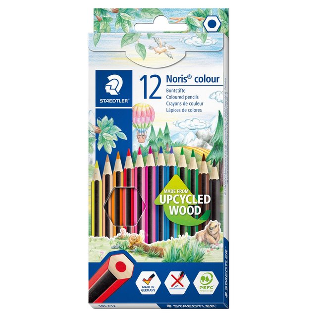 Staedtler Noris Colour Colouring Pencils, 12 Per Pack