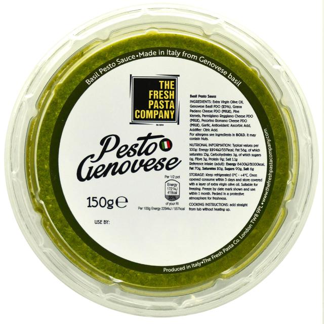 The Fresh Pasta Company Pesto Genovese Basil Pesto Sauce, 150g