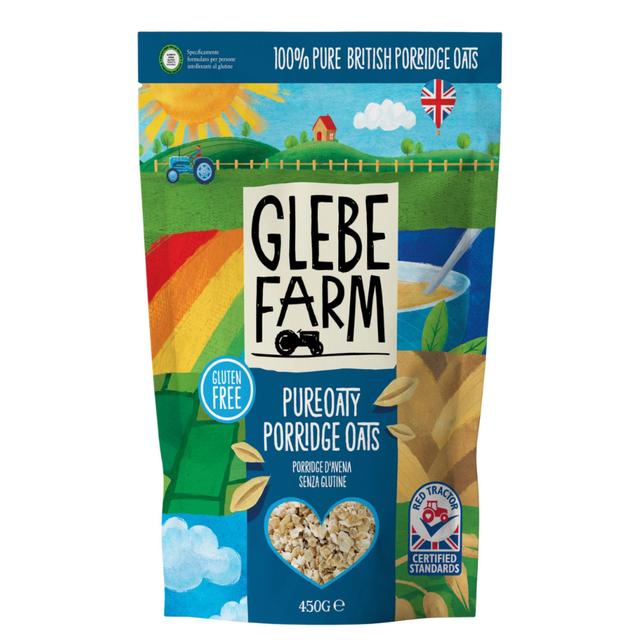 Glebe Farm Gluten Free Porridge Oats, 450g