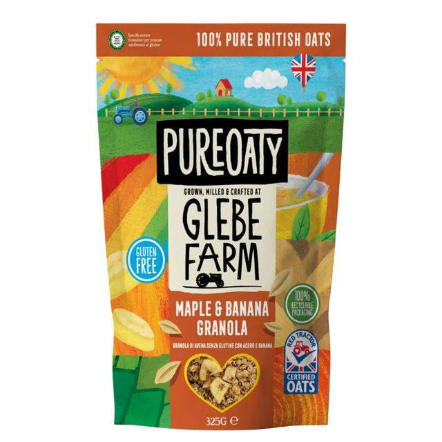 Glebe Farm Gluten Free Maple & Banana Oat Granola, 325g