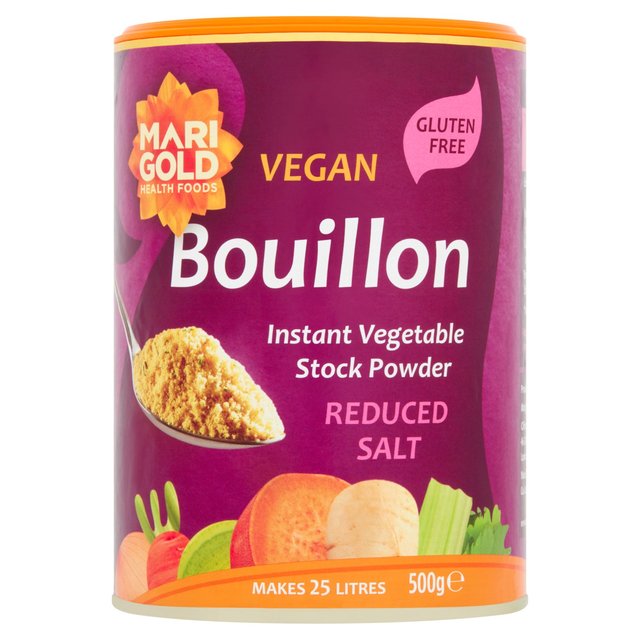 Marigold Swiss Vegetable Bouillon Reduced Salt Family, 500g