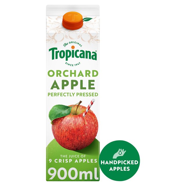 Tropicana Pressed Apple Fruit Juice, 900ml