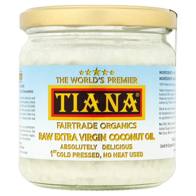 Tiana Organic Extra Virgin Coconut Oil, 350ml