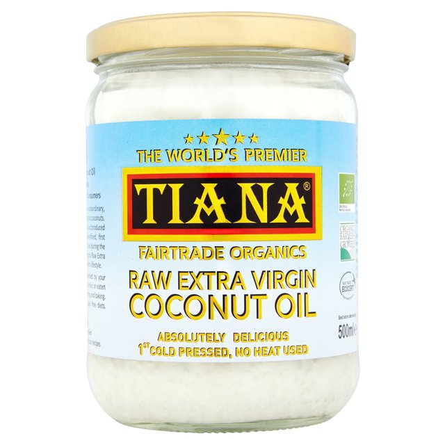 Tiana Organic Extra Virgin Coconut Oil, 500ml