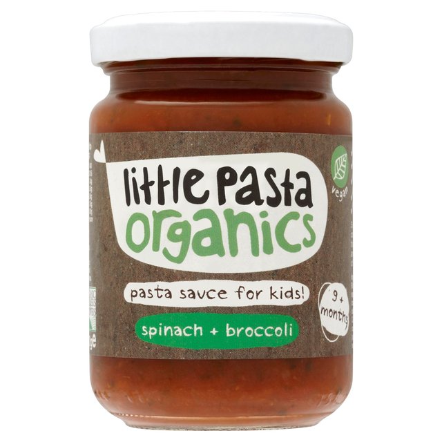 Little Pasta Organics Free From Broccoli & Spinach Pasta Sauce, 130g