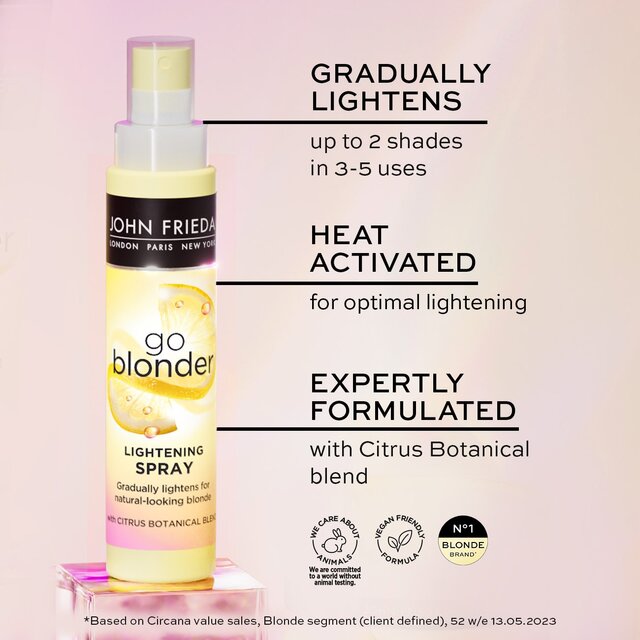 John frieda sheer blonde spray deals