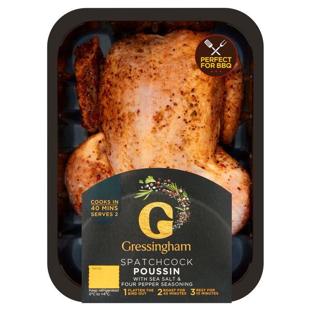 Gressingham Spatchcock Poussin With Salt & Pepper, 450g