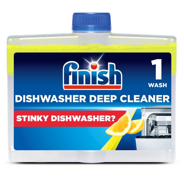 Finish Dishwasher Machine Cleaner Lemon Scent, 250ml