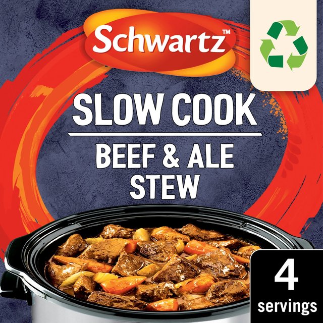 Schwartz Slow Cookers Beef & Ale Stew, 43g