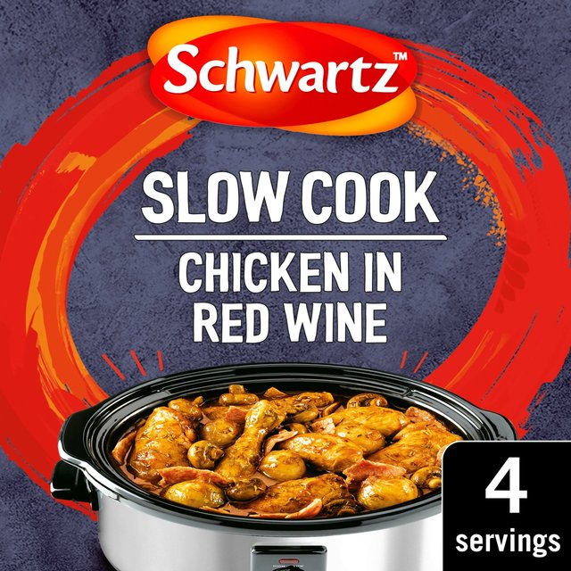 Schwartz Slow Cookers Chicken In Red Wine, 35g