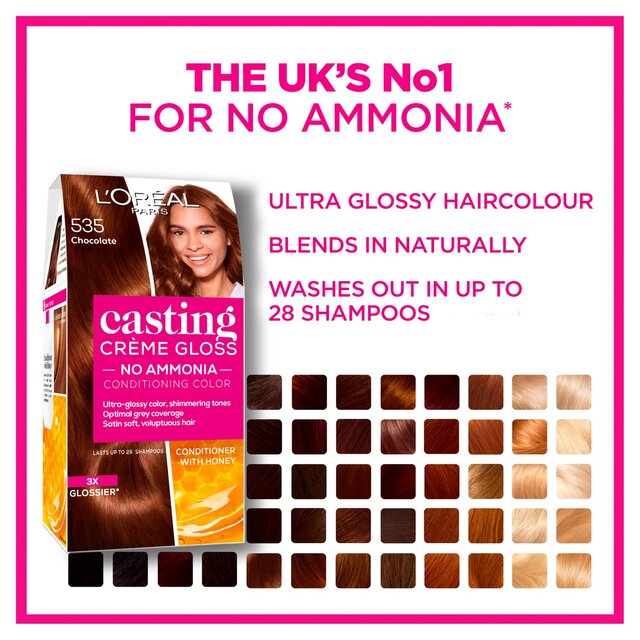 L'Oreal Casting Creme Gloss Iced Chocolate 415 | Ocado