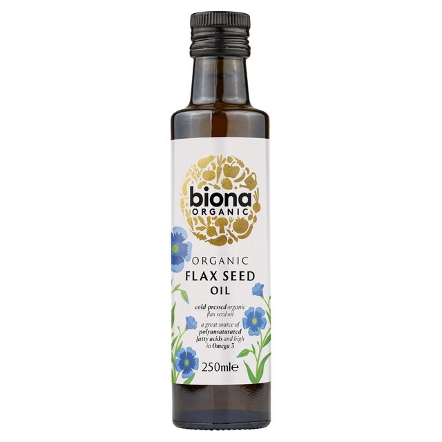 Biona Organic Cold Pressed Flax Seed Oil, 250ml