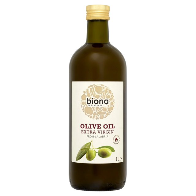 Biona Organic Extra Virgin Olive Oil From Calabria, 1L