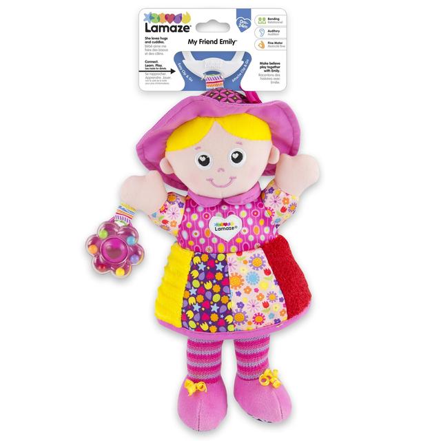 Lamaze Doll My Friend Emily Buggy Toy, 0 Months+