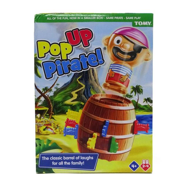 Tomy Pop Up Pirate Family & Preschool Kids Game, 5 Years+, 4 Years+