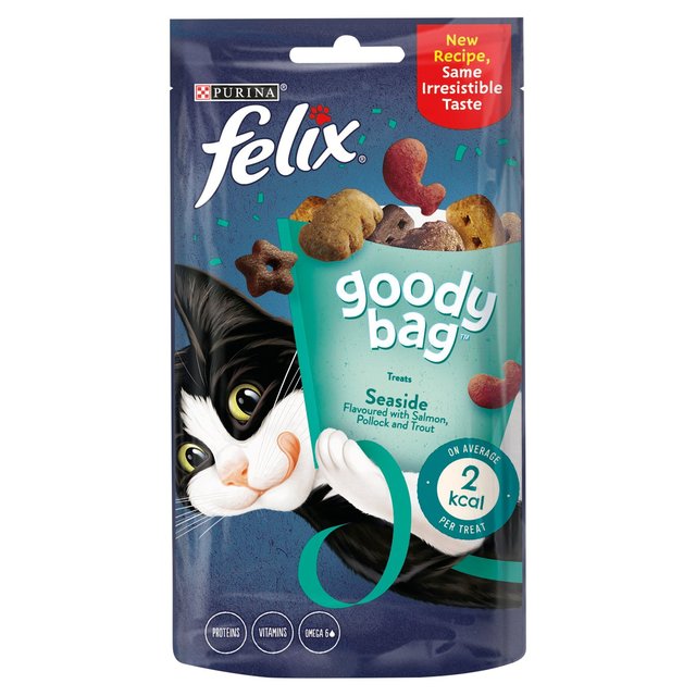 Felix Goody Bag Cat Treats Seaside Mix, 60g