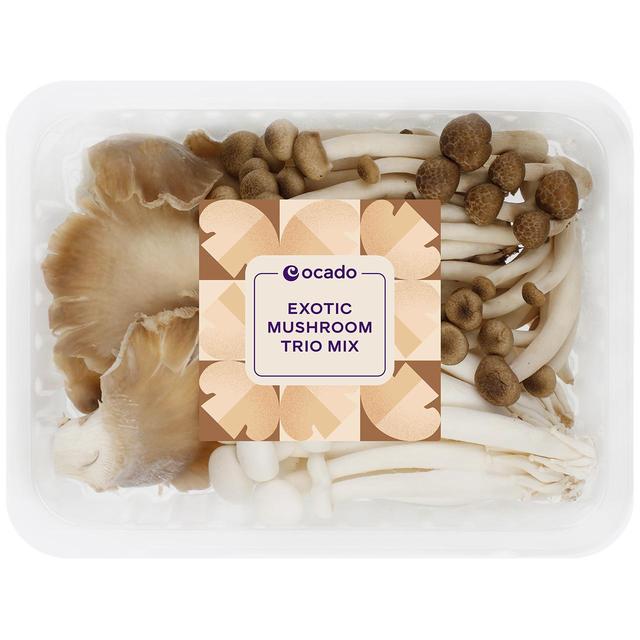 Ocado Exotic Mushroom Trio Mix, 170g