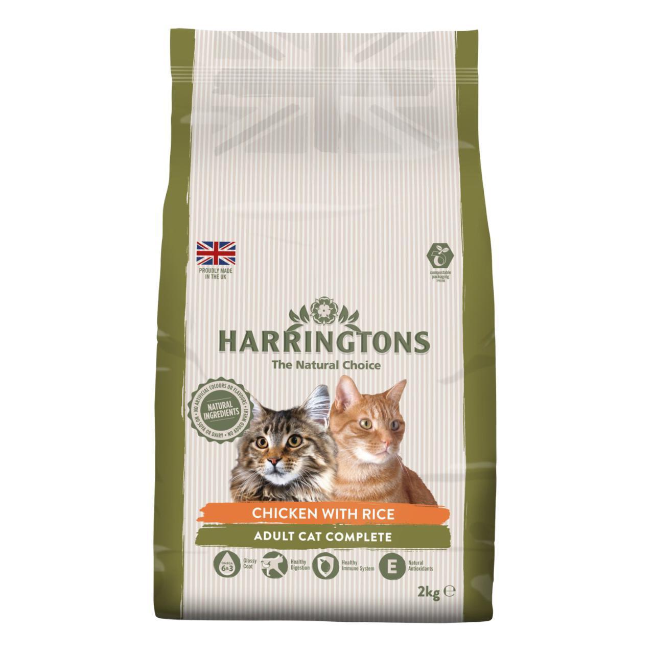 An image of Harringtons Cat Complete Chicken & Rice