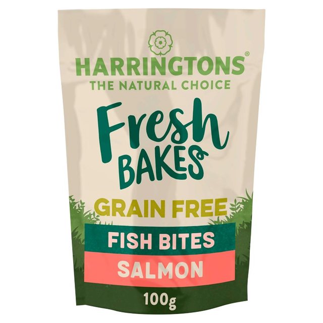 Harringtons Fresh Bakes Salmon Dog Treats, 100g
