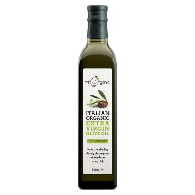 Mr Organic Italian Extra Virgin Olive Oil, 500ml