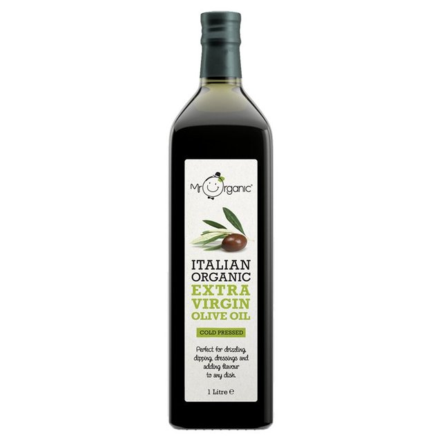 Mr Organic Italian Extra Virgin Olive Oil, 1L