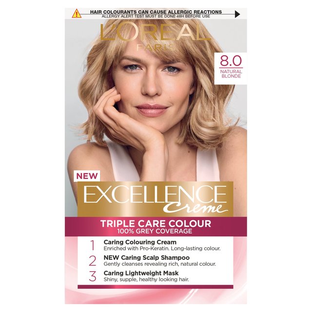 L’Oreal Excellence Natural Blonde 8