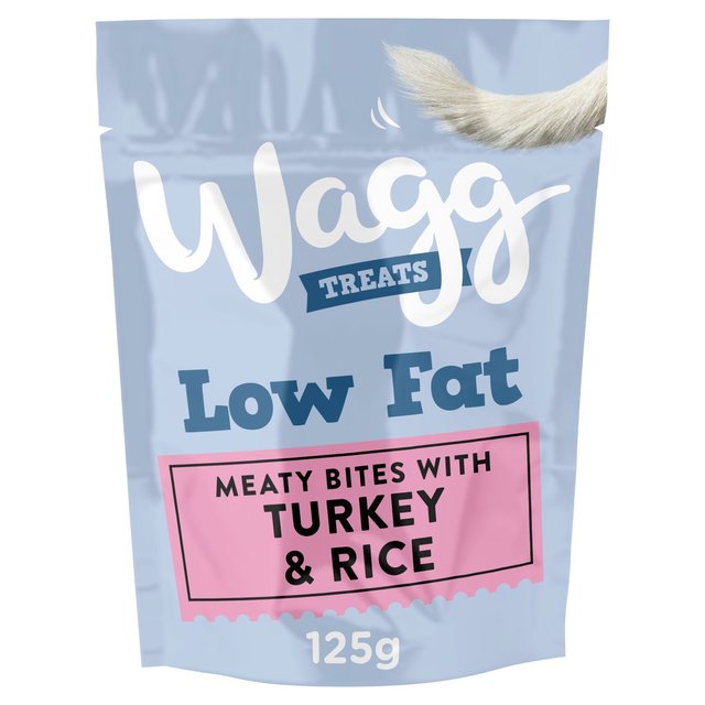 Wagg Low Fat Dog Treats With Turkey & Rice, 125g