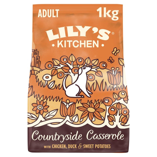 Lily’s Kitchen Dog Chicken & Duck Countryside Casserole Adult Dry Food, 1kg
