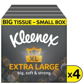 Kleenex Mansize Tissues 4 Packs | Ocado