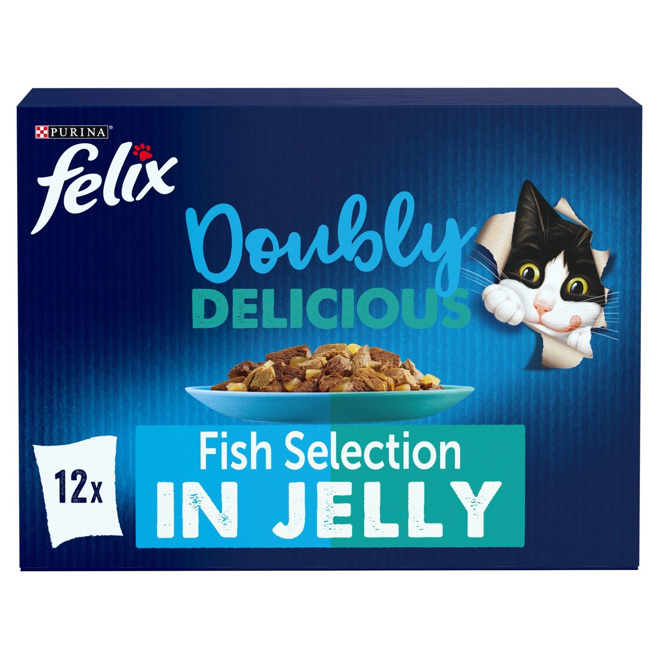 An image of Felix As Good As It Looks Doubly Fish in Jelly
