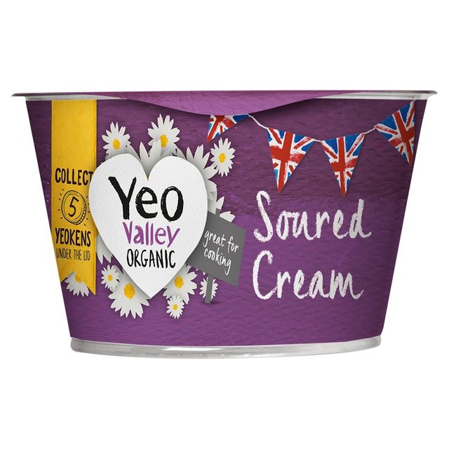 Yeo Valley Organic Soured Cream, 200g