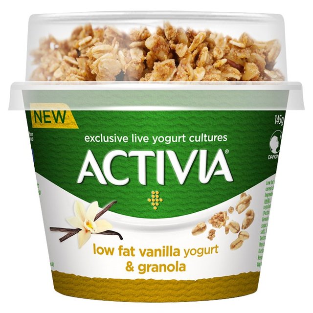 Activia Breakfast Pot Vanilla Yoghurt, 160g