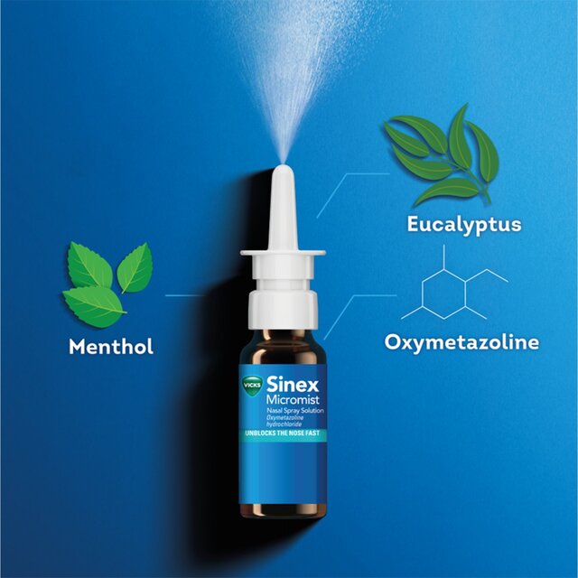 Vicks Micromist Nasal Spray Pump Ocado