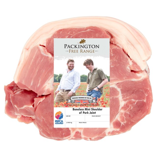 Packington Free Range Pork Shoulder Joint Boneless Mini, 800g