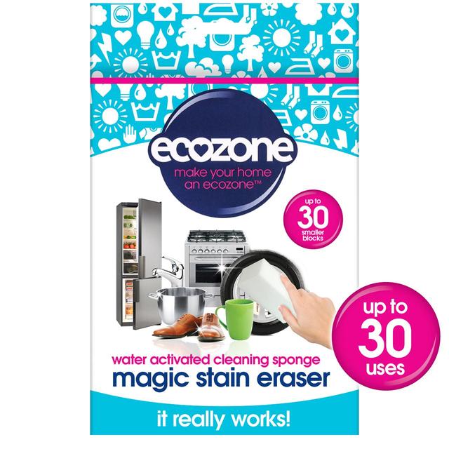 Ecozone Magic Stain Eraser Sponge Up To 30 Uses, One Size