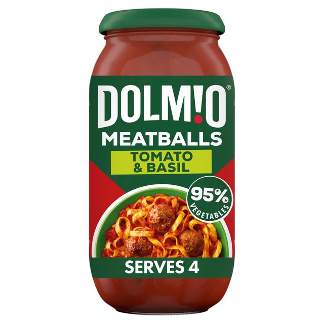 Dolmio Meatball Tomato & Basil Pasta Sauce, 500g
