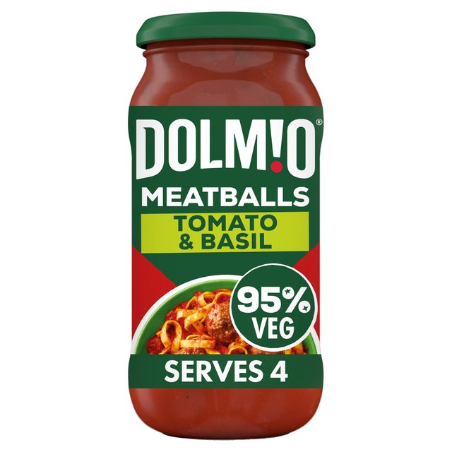 Dolmio Meatball Tomato & Basil Pasta Sauce, 500g