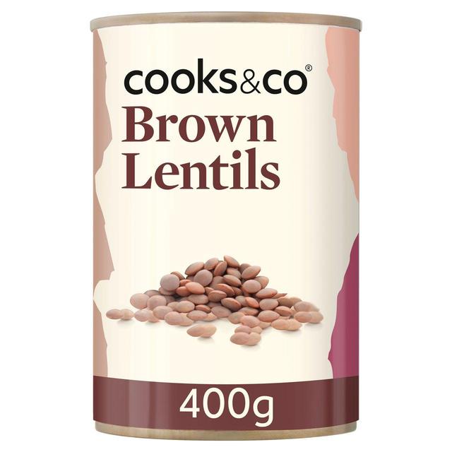 Cooks & Co Brown Lentils, 400g