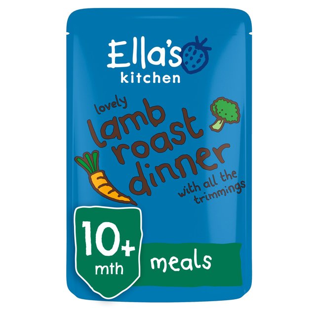 Ella’s Kitchen Lamb Roast Dinner Baby Food Pouch 10+ Months, 190g