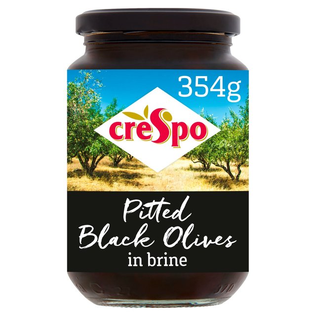 Crespo Pitted Black Olives, 354g