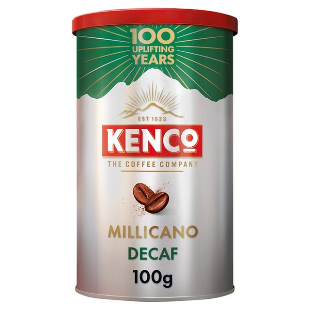 Kenco Millicano Decaff Wholebean Instant Coffee, 100g