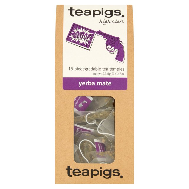 Teapigs Yerba Mate Tea Bags, 15 Per Pack